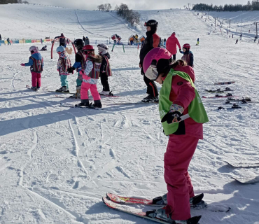 Lyžařská školička - 3. den 8.2.2023