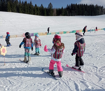 Lyžařská školička - 3. den 8.2.2023