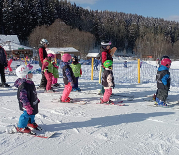 Lyžařská školička - 3. den 8.2.2023
