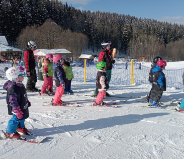 Lyžařská školička - 3. den 8.2.2023