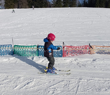 Lyžařská školička - 3. den 8.2.2023