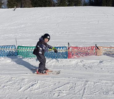 Lyžařská školička - 3. den 8.2.2023