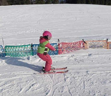 Lyžařská školička - 3. den 8.2.2023