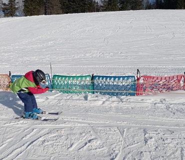 Lyžařská školička - 3. den 8.2.2023