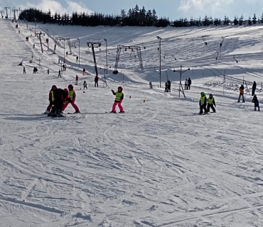 Lyžařská školička - 3. den 8.2.2023