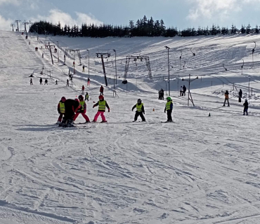 Lyžařská školička - 3. den 8.2.2023