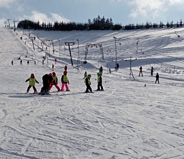 Lyžařská školička - 3. den 8.2.2023