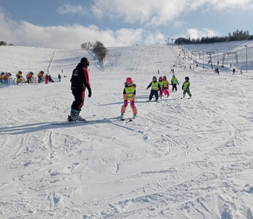 Lyžařská školička - 3. den 8.2.2023
