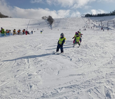 Lyžařská školička - 3. den 8.2.2023