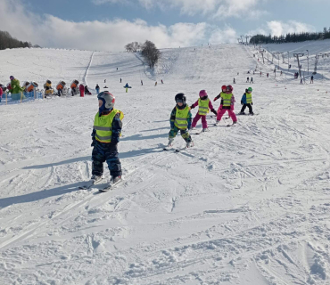 Lyžařská školička - 3. den 8.2.2023