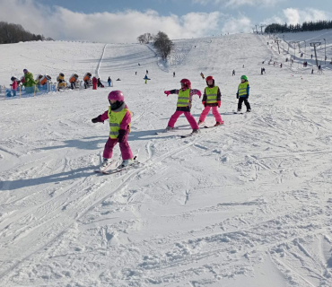 Lyžařská školička - 3. den 8.2.2023