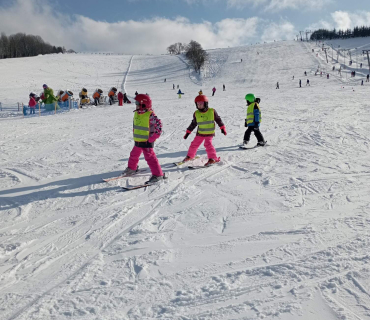 Lyžařská školička - 3. den 8.2.2023