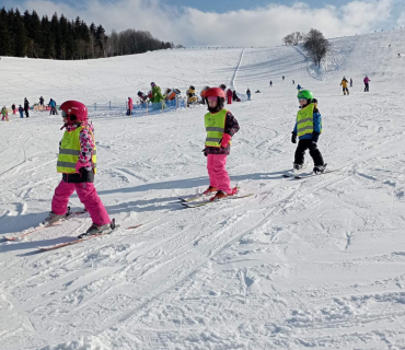 Lyžařská školička - 3. den 8.2.2023