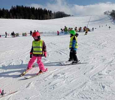 Lyžařská školička - 3. den 8.2.2023