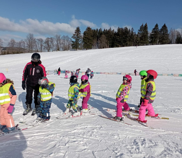 Lyžařská školička - 3. den 8.2.2023
