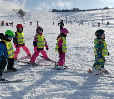 Lyžařská školička - 3. den 8.2.2023