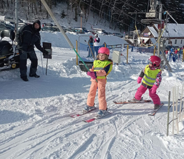 Lyžařská školička - 3. den 8.2.2023