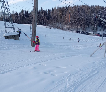 Lyžařská školička - 3. den 8.2.2023