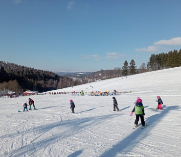 Lyžařská školička - 3. den 8.2.2023