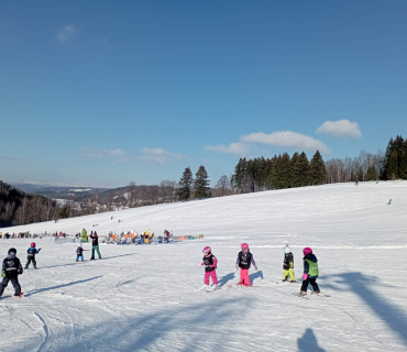 Lyžařská školička - 3. den 8.2.2023
