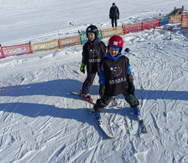 Lyžařská školička - 3. den 8.2.2023