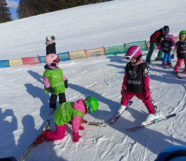Lyžařská školička - 3. den 8.2.2023