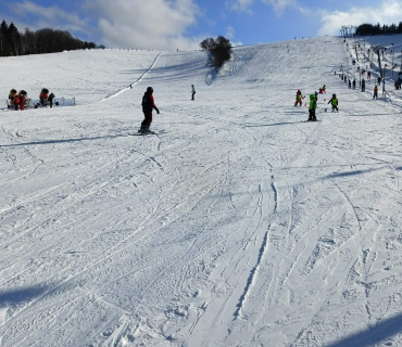 Lyžařská školička - 3. den 8.2.2023