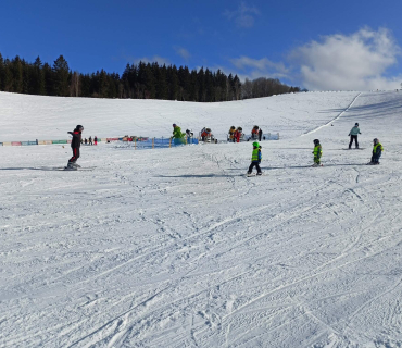 Lyžařská školička - 3. den 8.2.2023