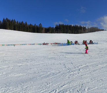 Lyžařská školička - 3. den 8.2.2023