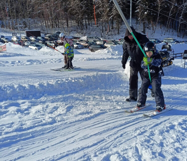 Lyžařská školička - 3. den 8.2.2023