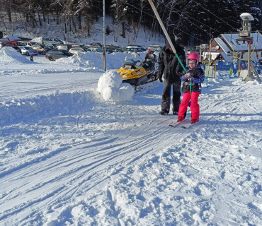 Lyžařská školička - 3. den 8.2.2023