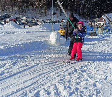 Lyžařská školička - 3. den 8.2.2023