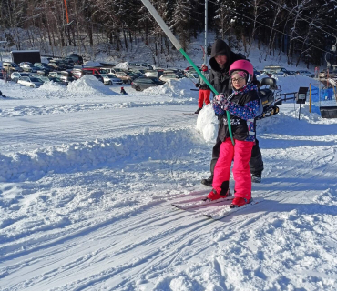 Lyžařská školička - 3. den 8.2.2023