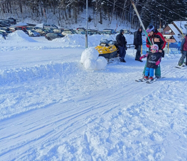 Lyžařská školička - 3. den 8.2.2023