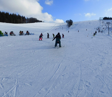 Lyžařská školička - 3. den 8.2.2023