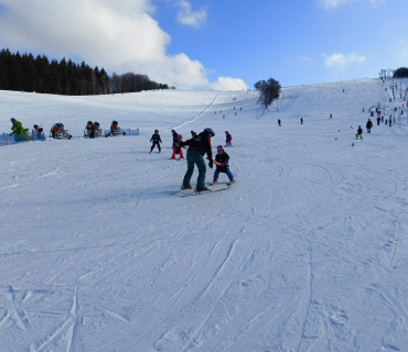 Lyžařská školička - 3. den 8.2.2023
