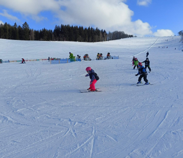 Lyžařská školička - 3. den 8.2.2023