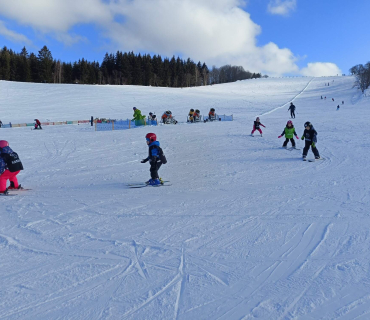 Lyžařská školička - 3. den 8.2.2023