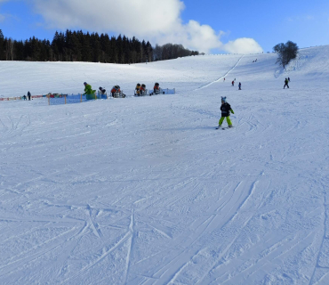Lyžařská školička - 3. den 8.2.2023