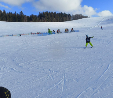 Lyžařská školička - 3. den 8.2.2023