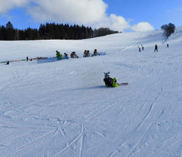 Lyžařská školička - 3. den 8.2.2023