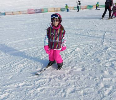 Lyžařská školička - 3. den 8.2.2023