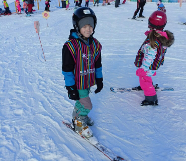 Lyžařská školička - 3. den 8.2.2023