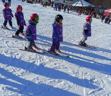 Lyžařská školička - 3. den 8.2.2023