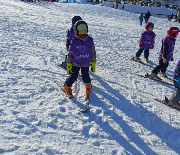 Lyžařská školička - 3. den 8.2.2023