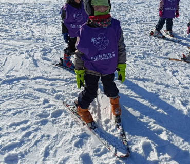 Lyžařská školička - 3. den 8.2.2023