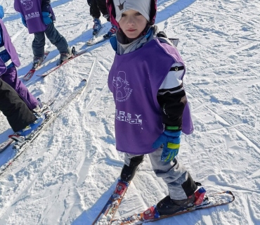 Lyžařská školička - 3. den 8.2.2023