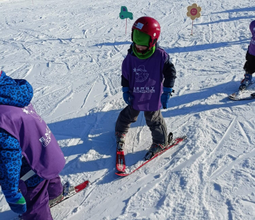 Lyžařská školička - 3. den 8.2.2023