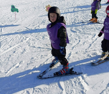 Lyžařská školička - 3. den 8.2.2023