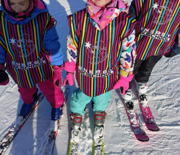 Lyžařská školička - 3. den 8.2.2023